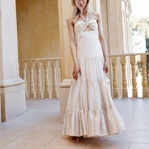 Significant Other Tuscany Halter Maxi Dress